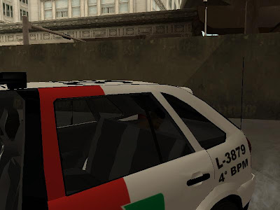 Vw Gol G4 PM-GO para GTA San Andreas